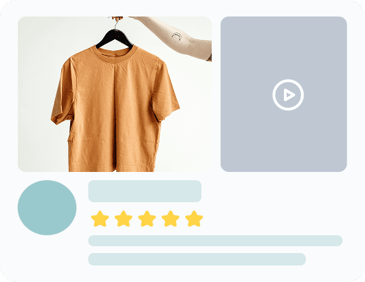 Collect authentic Photo and video reviews